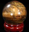 Top Quality Polished Tiger's Eye Sphere #37595-2